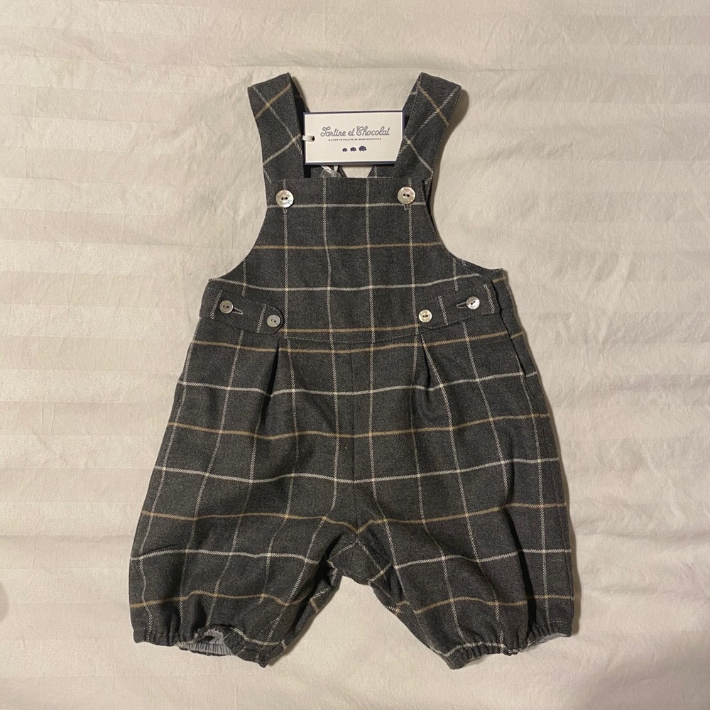 Tartine et Chocolate boys overalls, NWT, 12 mo